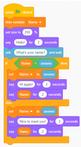What if the variable didn't reset?