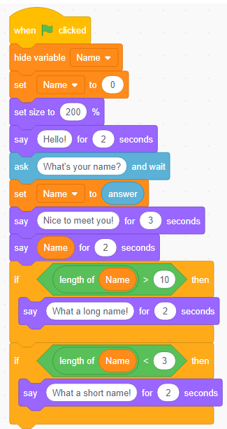 If-then blocks will help here.